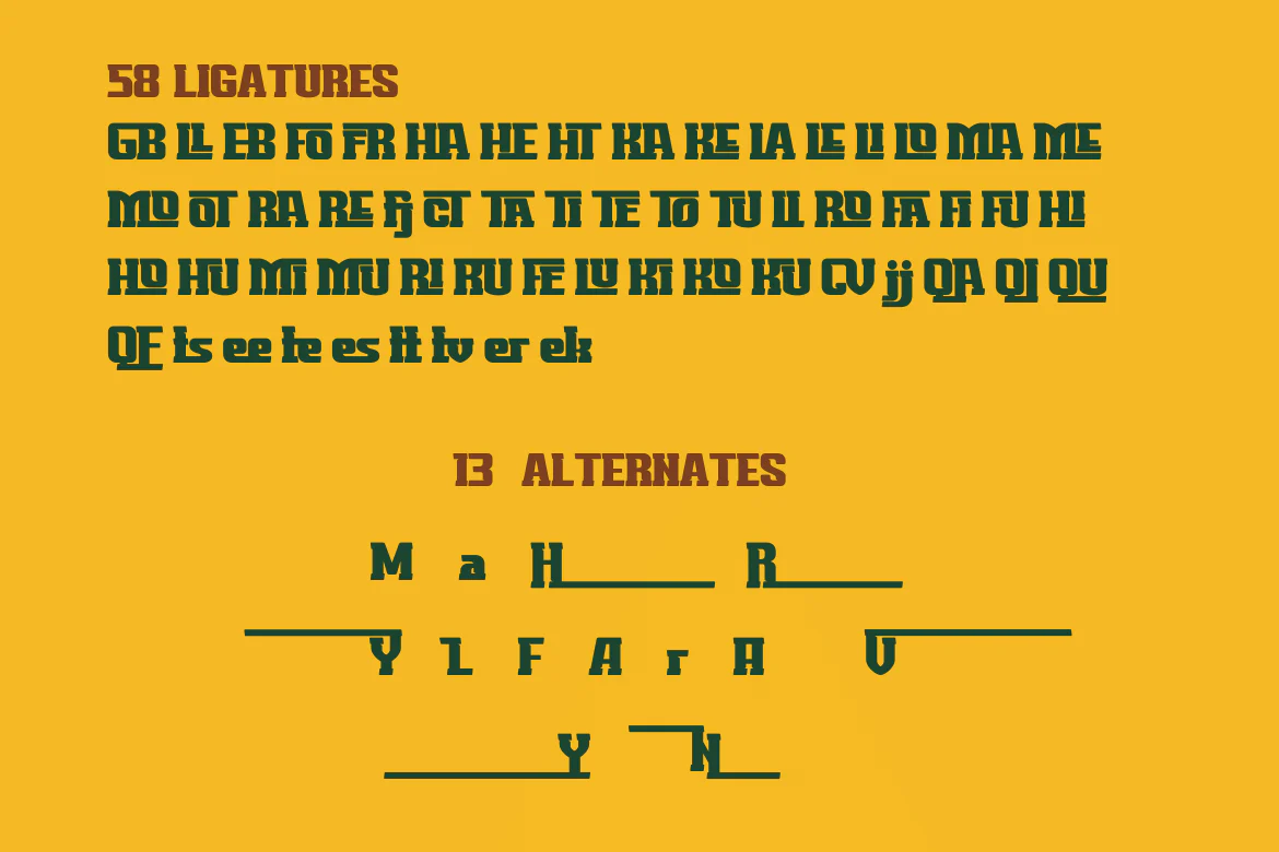 KUNEX | Athletic Font - Image 3