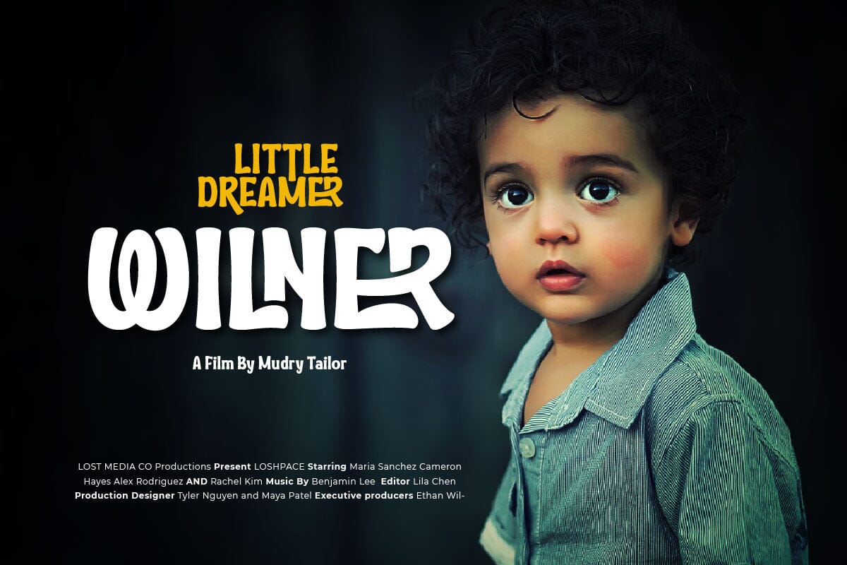 Kwuter - Film Display Font - Image 6
