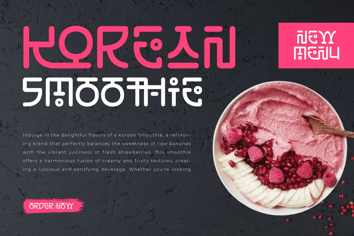Lakoshen - Korean Style Font - Image 6
