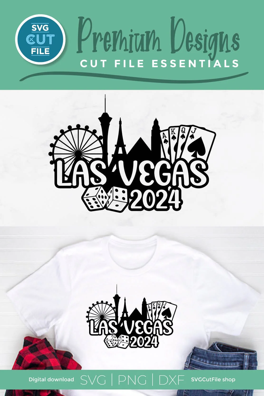 Las Vegas svg with 2024 for a Birthday Weekend, Crew, Family Trip, Vacation - Image 6