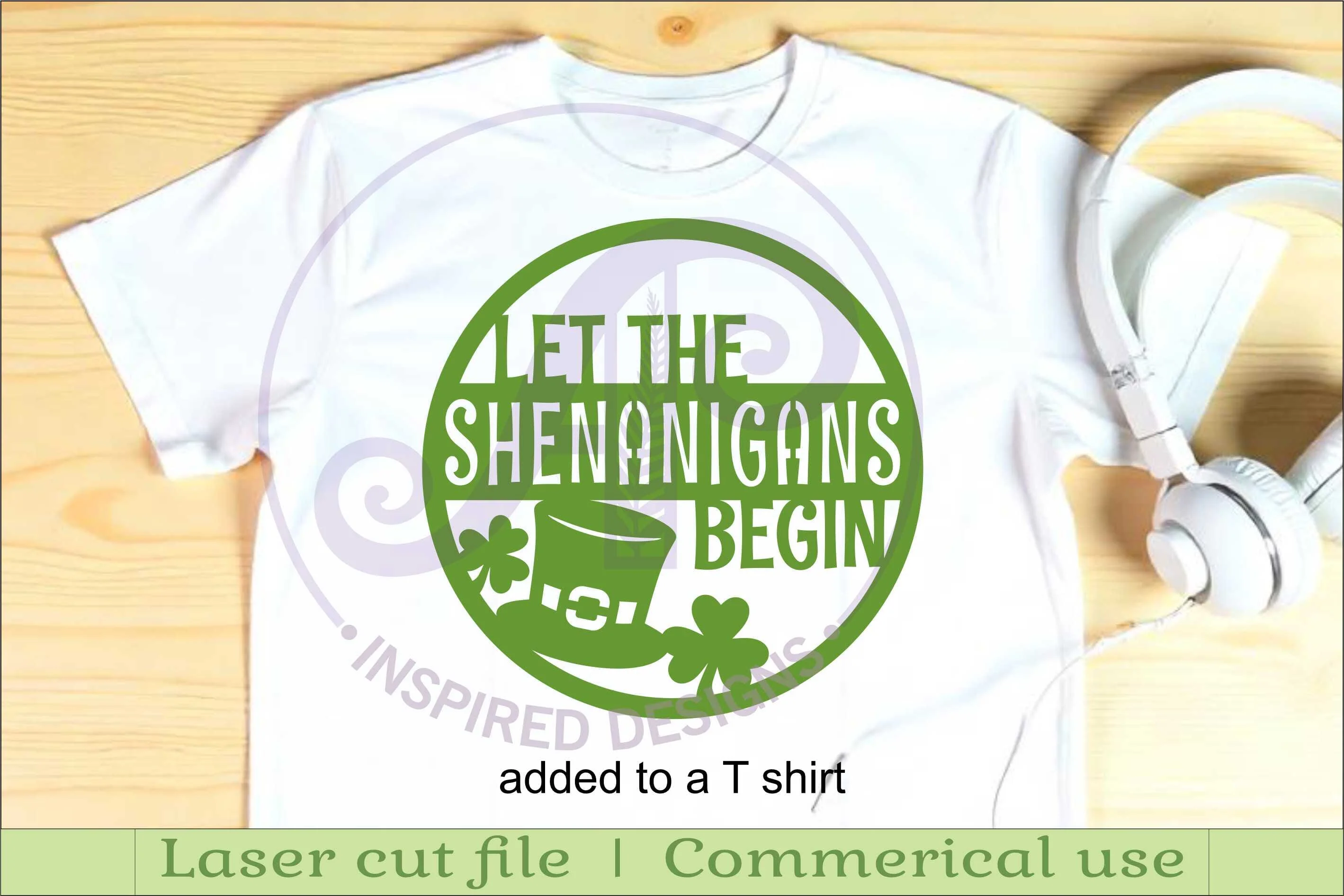 Let the Shenanigans Begin St. Patrick's Day wall sign - Image 3