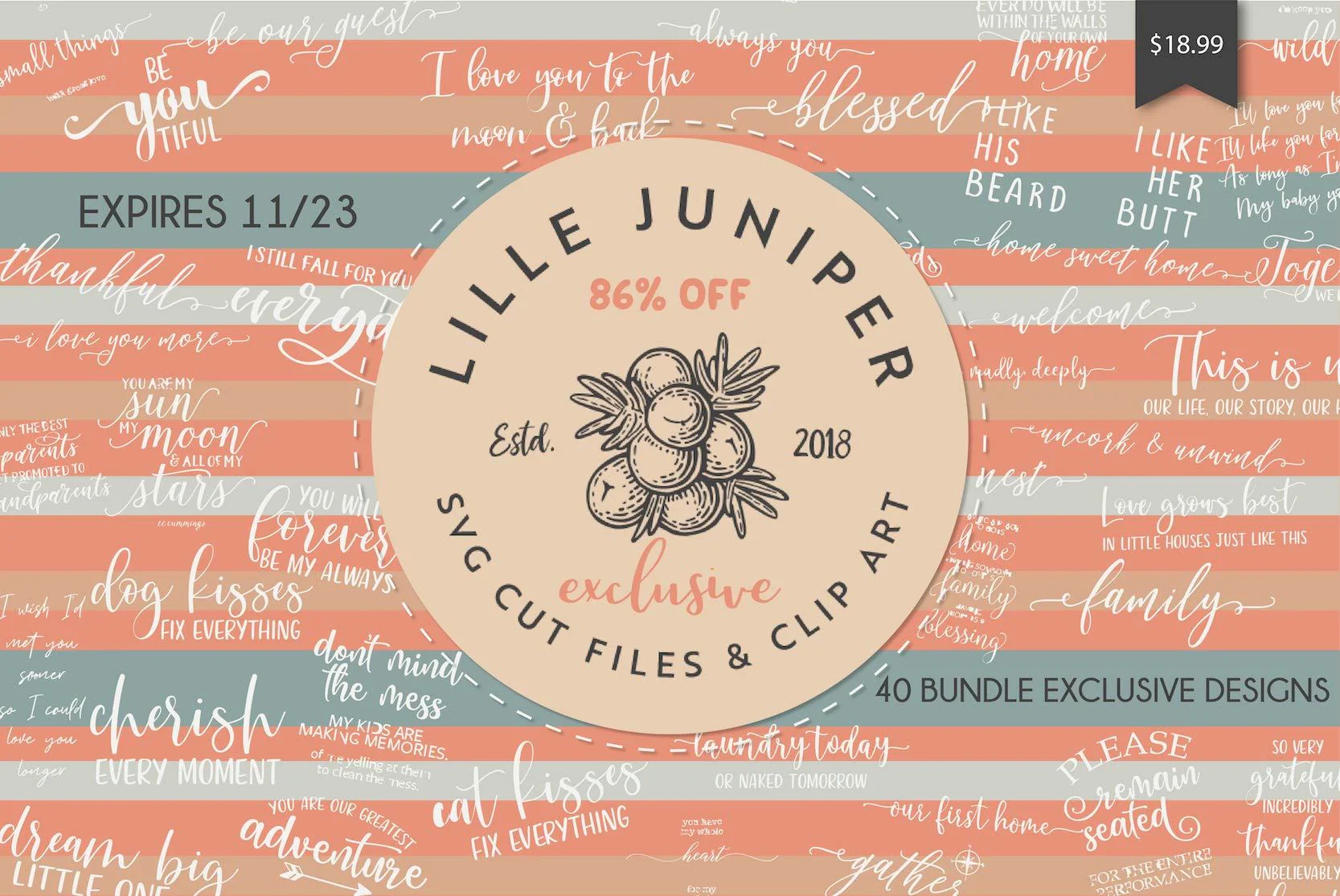 Exclusive Sign Makers Bundle by Lille Juniper