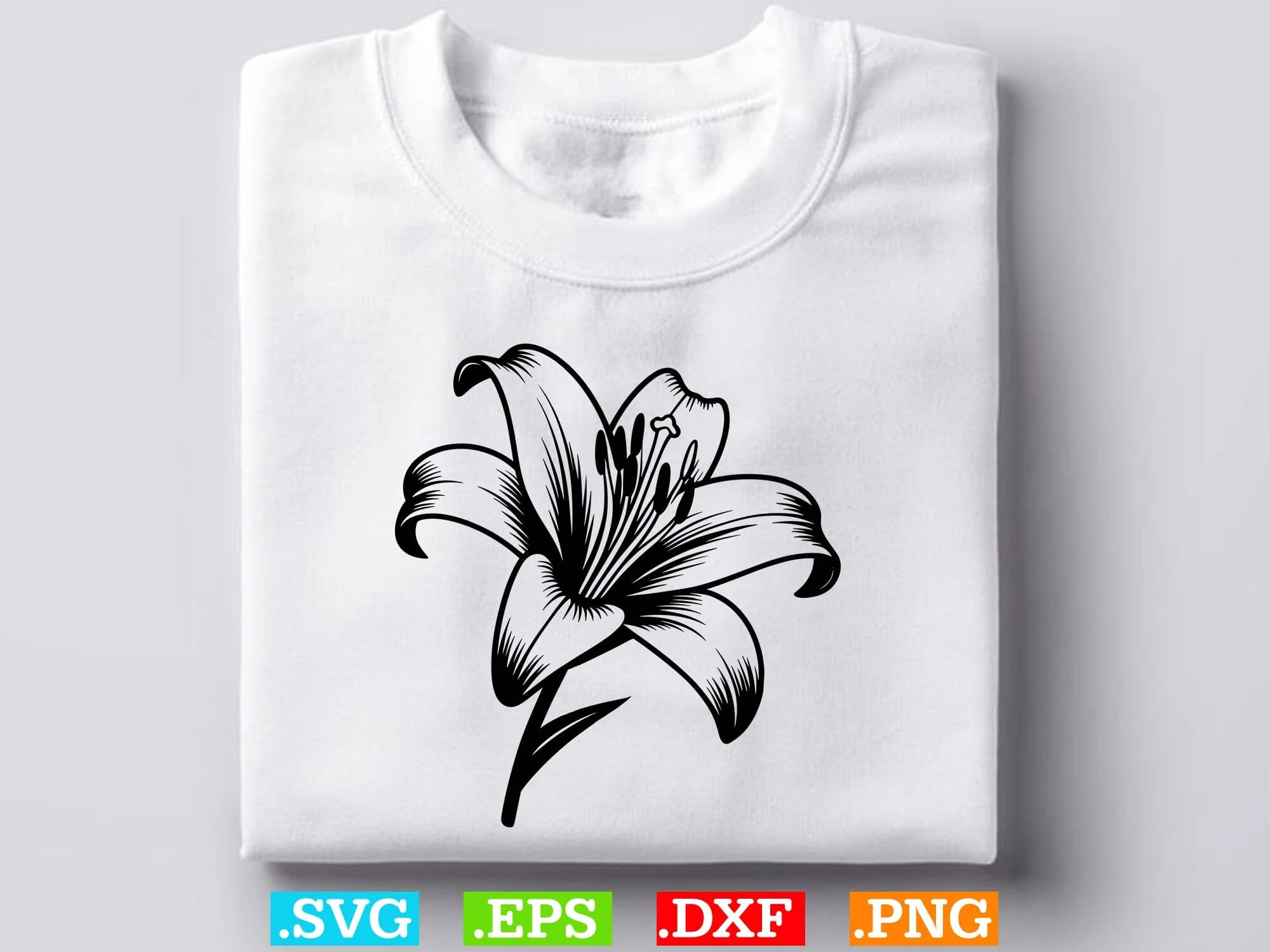Lily Svg Bundle, Lily Flower svg, Lily Cut File svg - Image 3