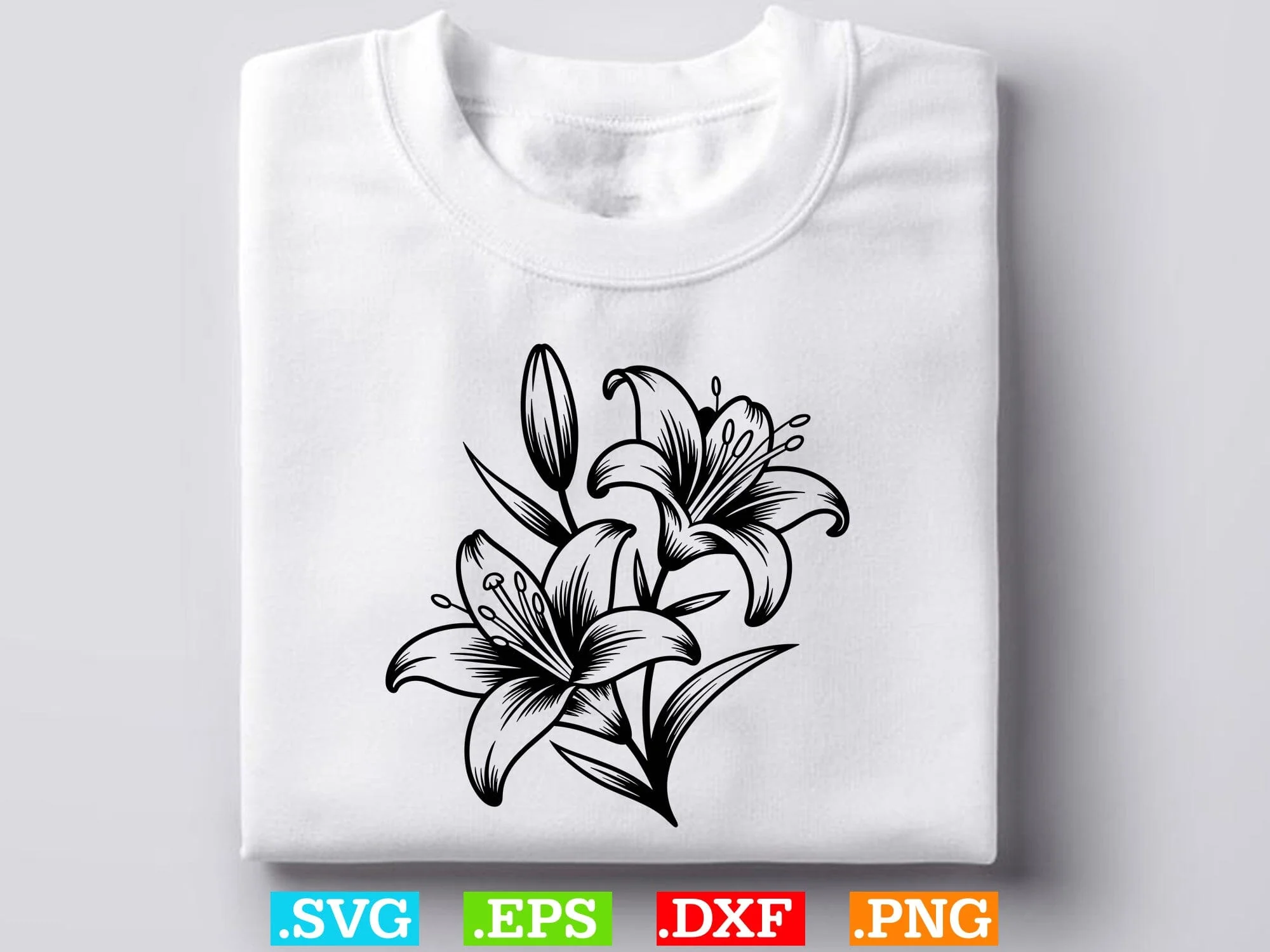Lily Svg Bundle, Lily Flower svg, Lily Cut File svg - Image 7
