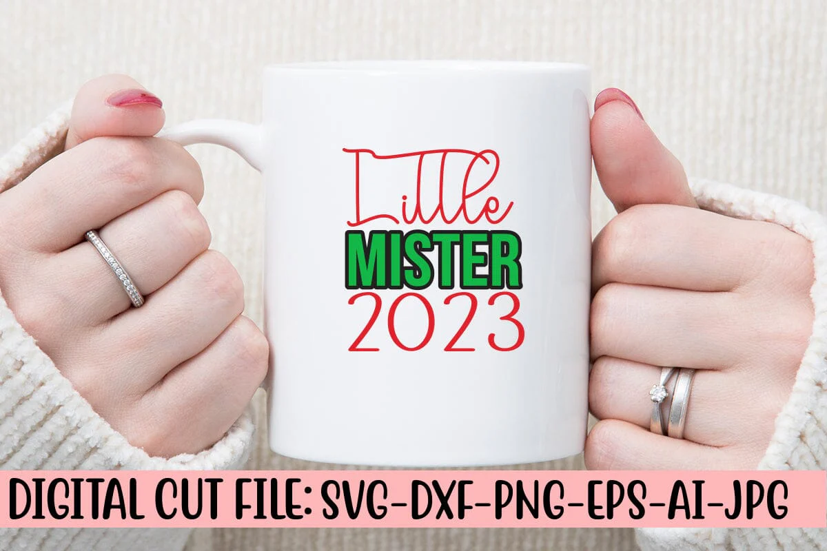 Little Mister 2023 SVG Cut File - Image 3