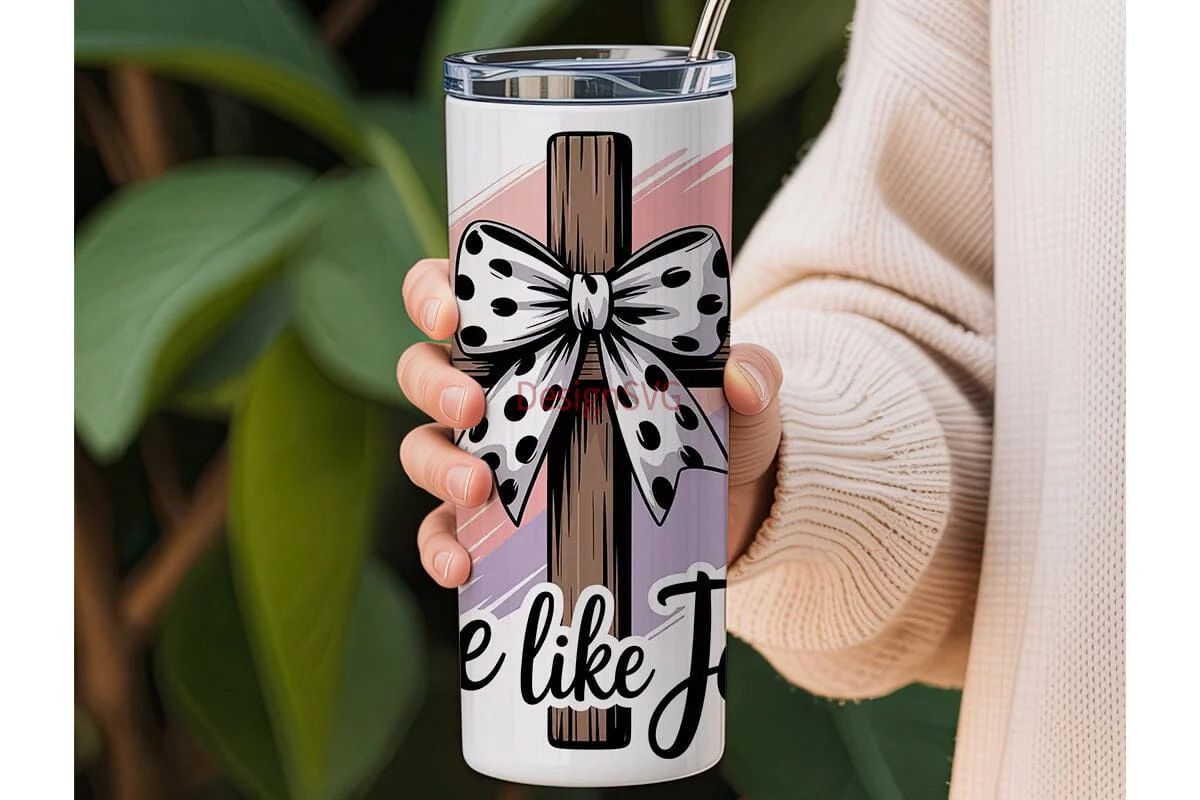 Love Like Jesus Tumbler Wrap - Image 3