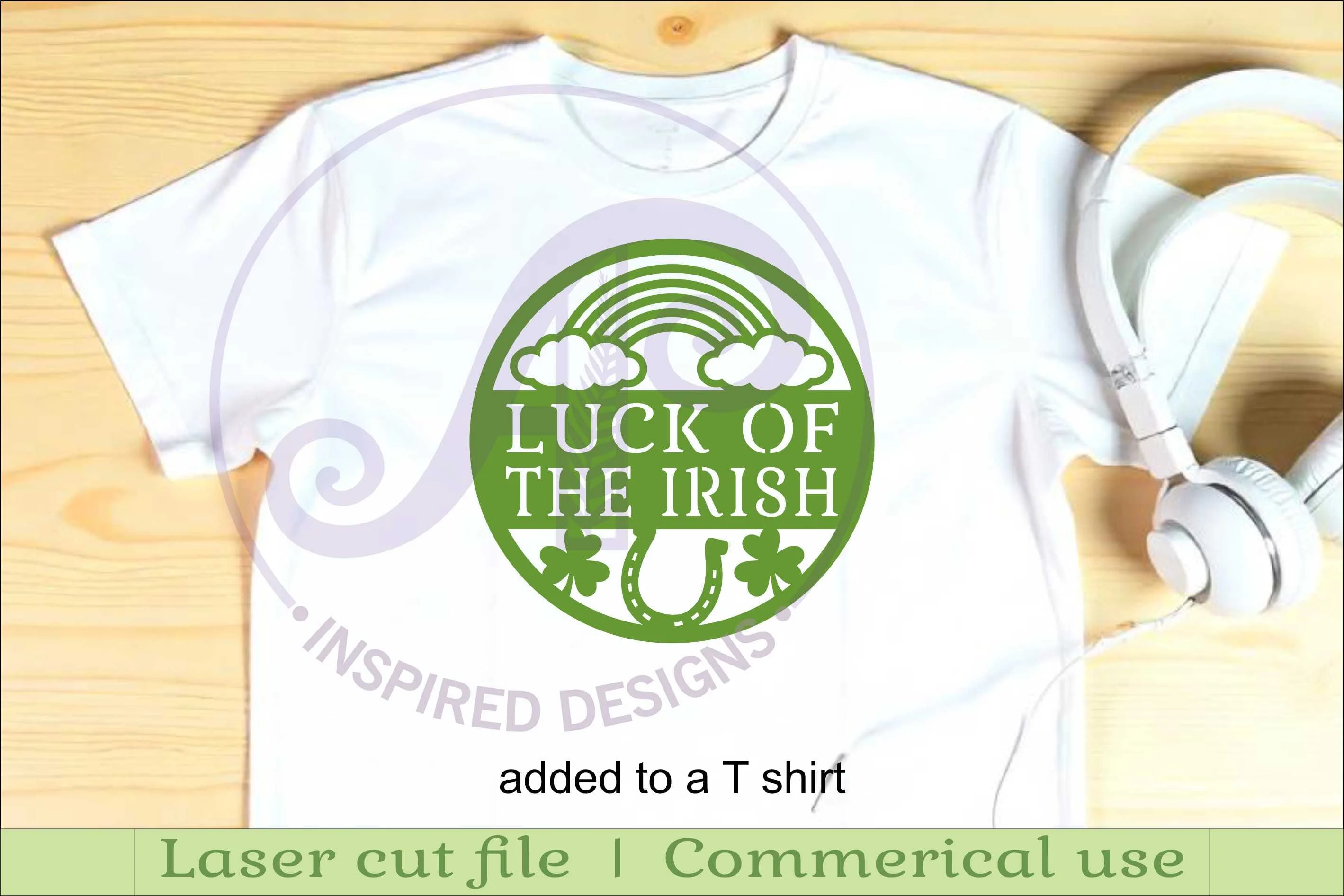 Luck of the Irish St. Patrick's Day wall sign - Image 3