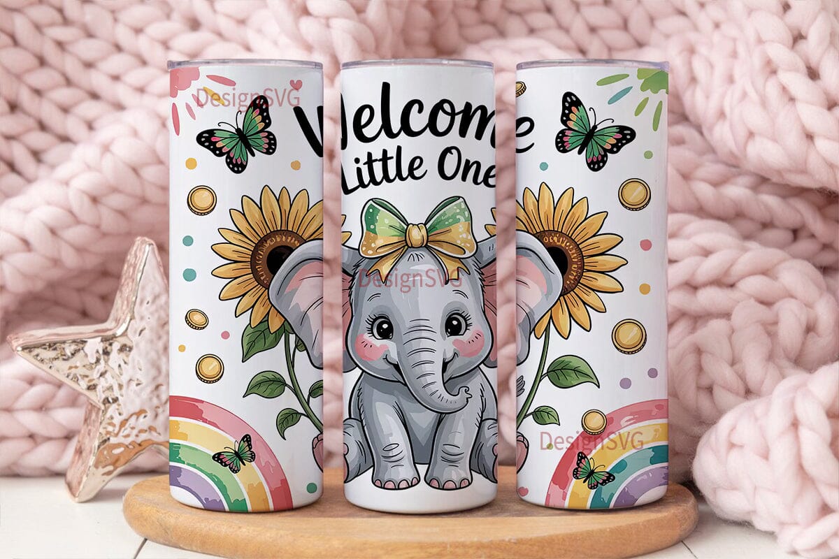 Lucky Elephant St. Patrick's Tumbler