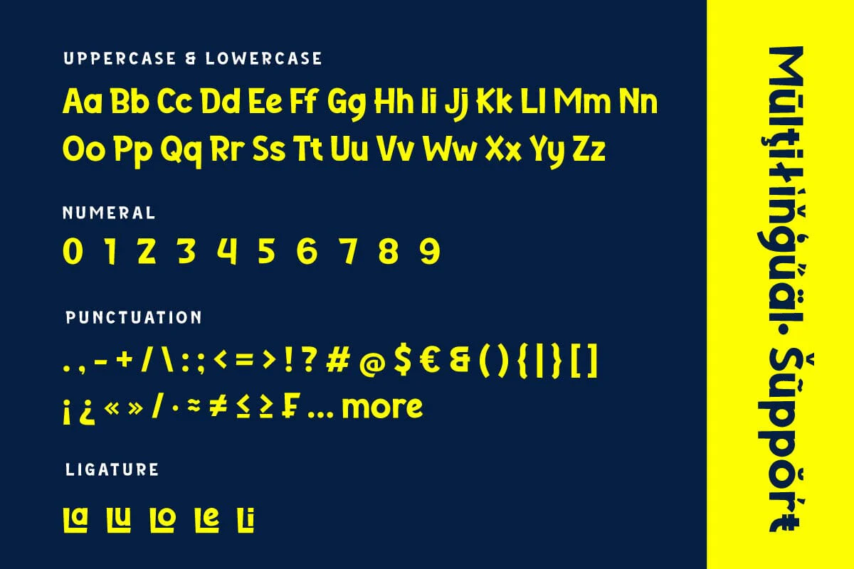 Lunarlight - Game Display Font - Image 9