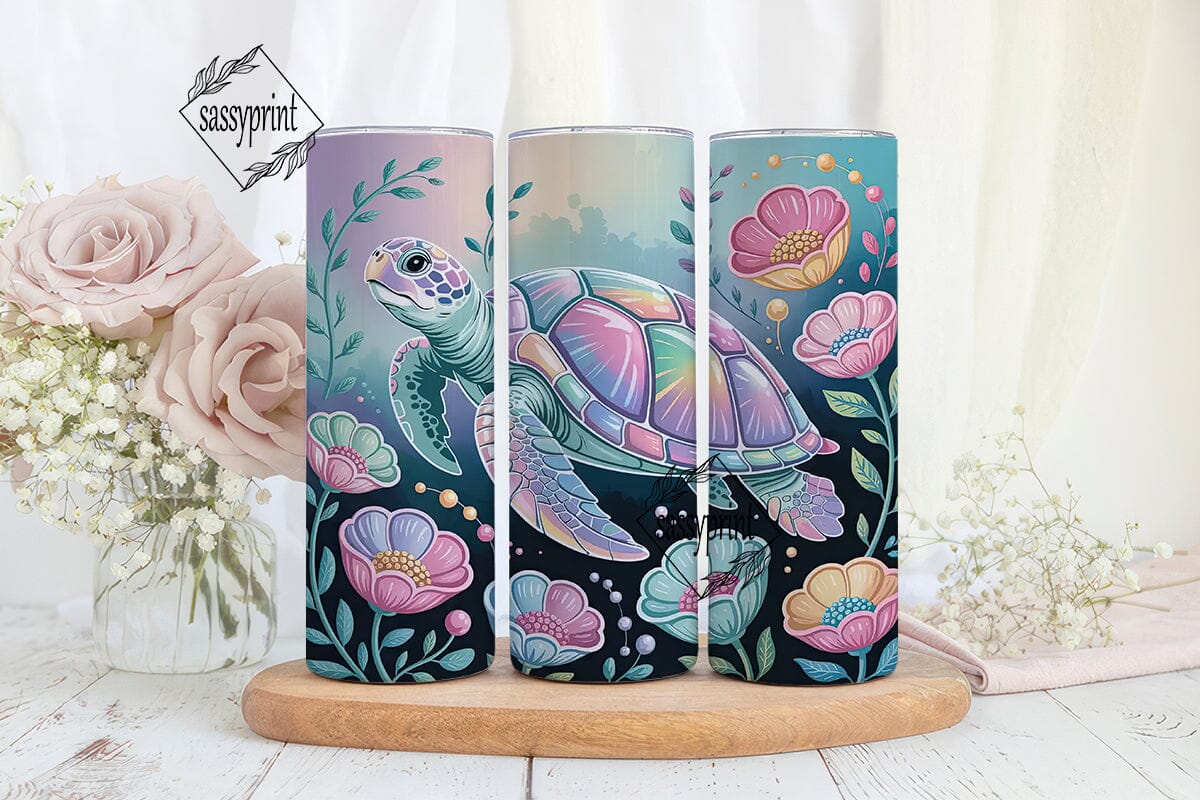 Magical Holographic Turtle 20oz Tumbler