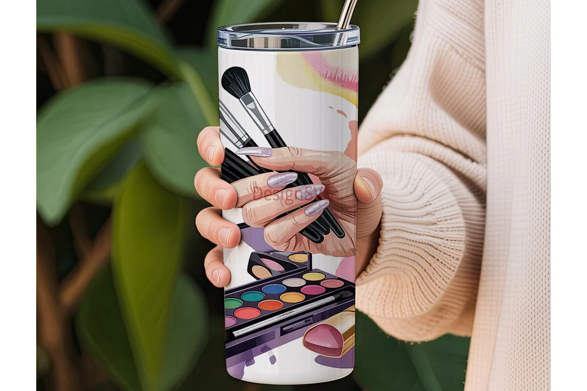 Makeup Glam 20oz Tumbler Wrap - Image 3