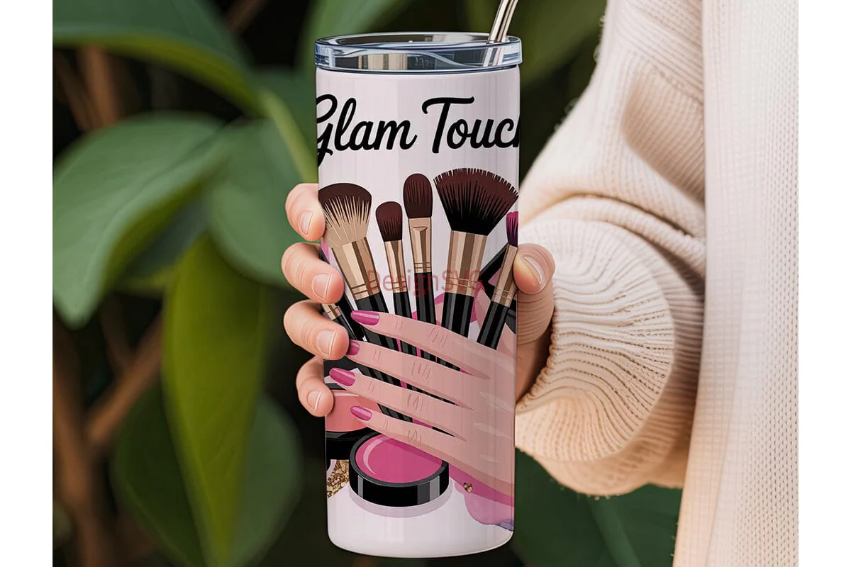 Makeup Glam 20oz Tumbler Wrap - Image 3