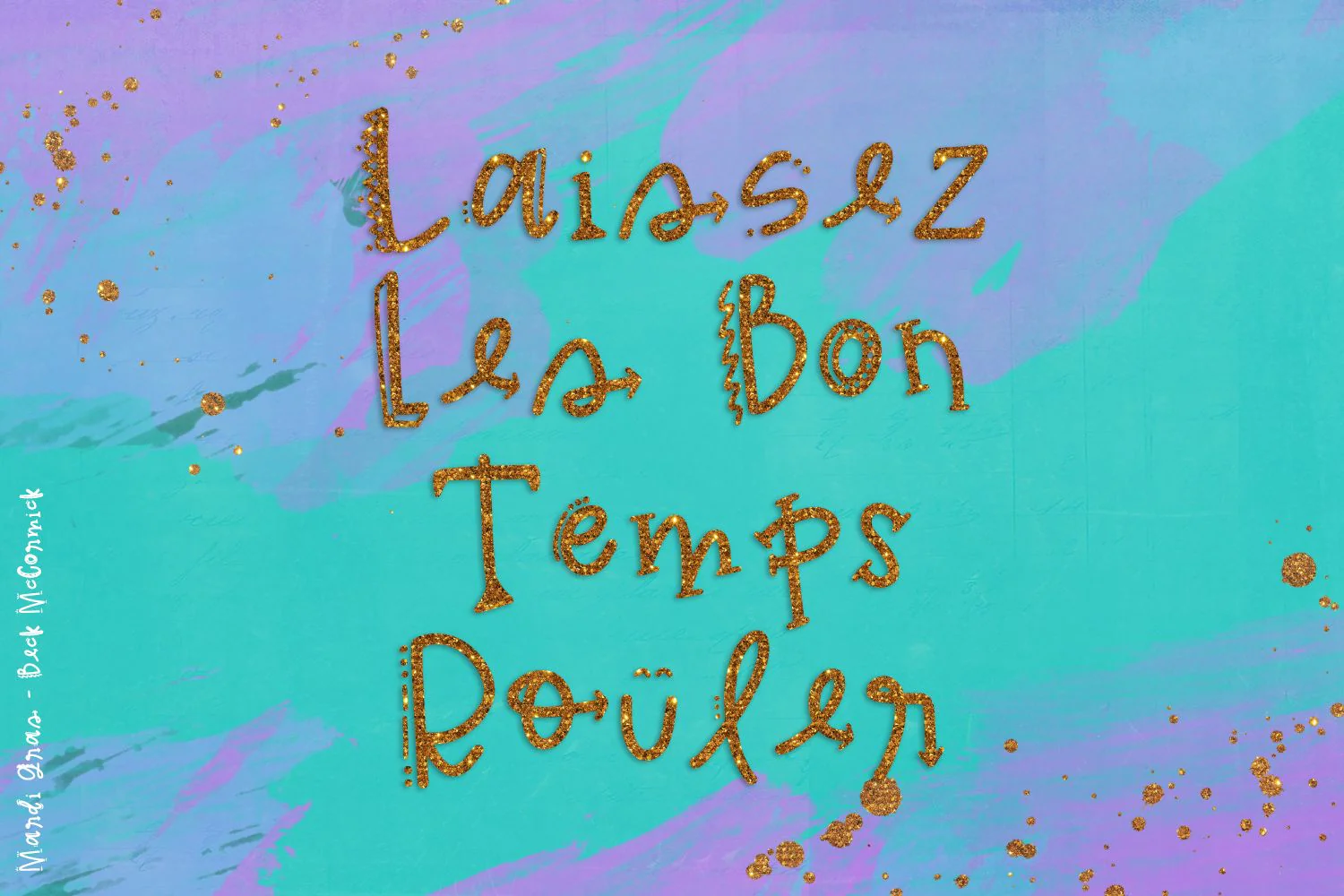 Mardi Gras Party Font - Image 8
