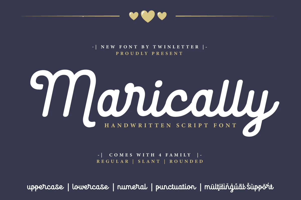 Marically - Script Font