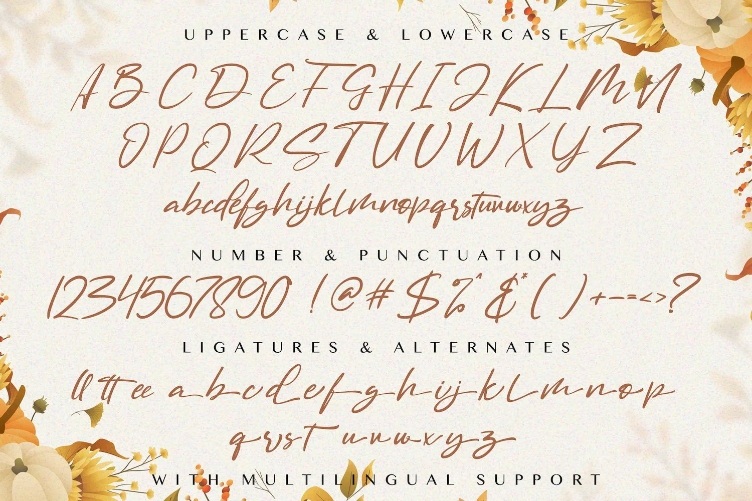 Marthina - Handwritten Font - Image 9