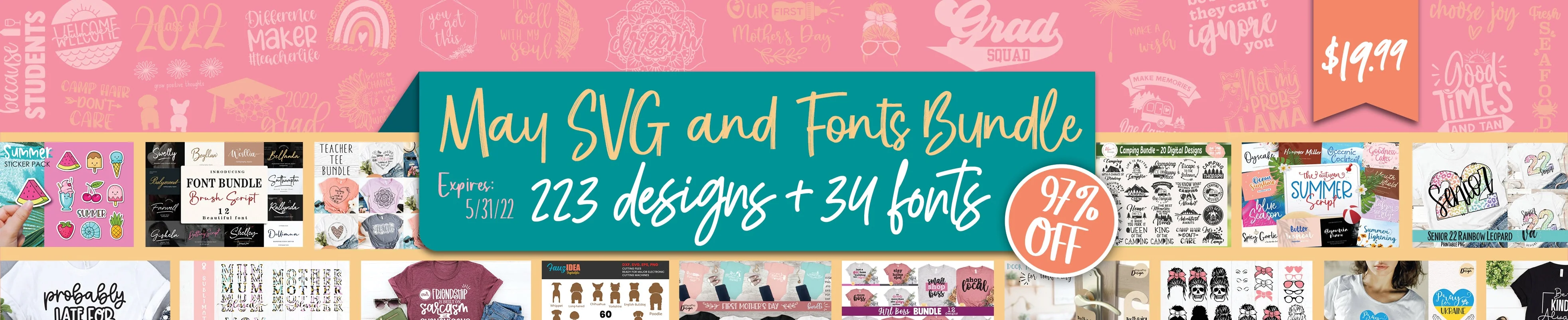 May Font and SVG Bundle - Image 2