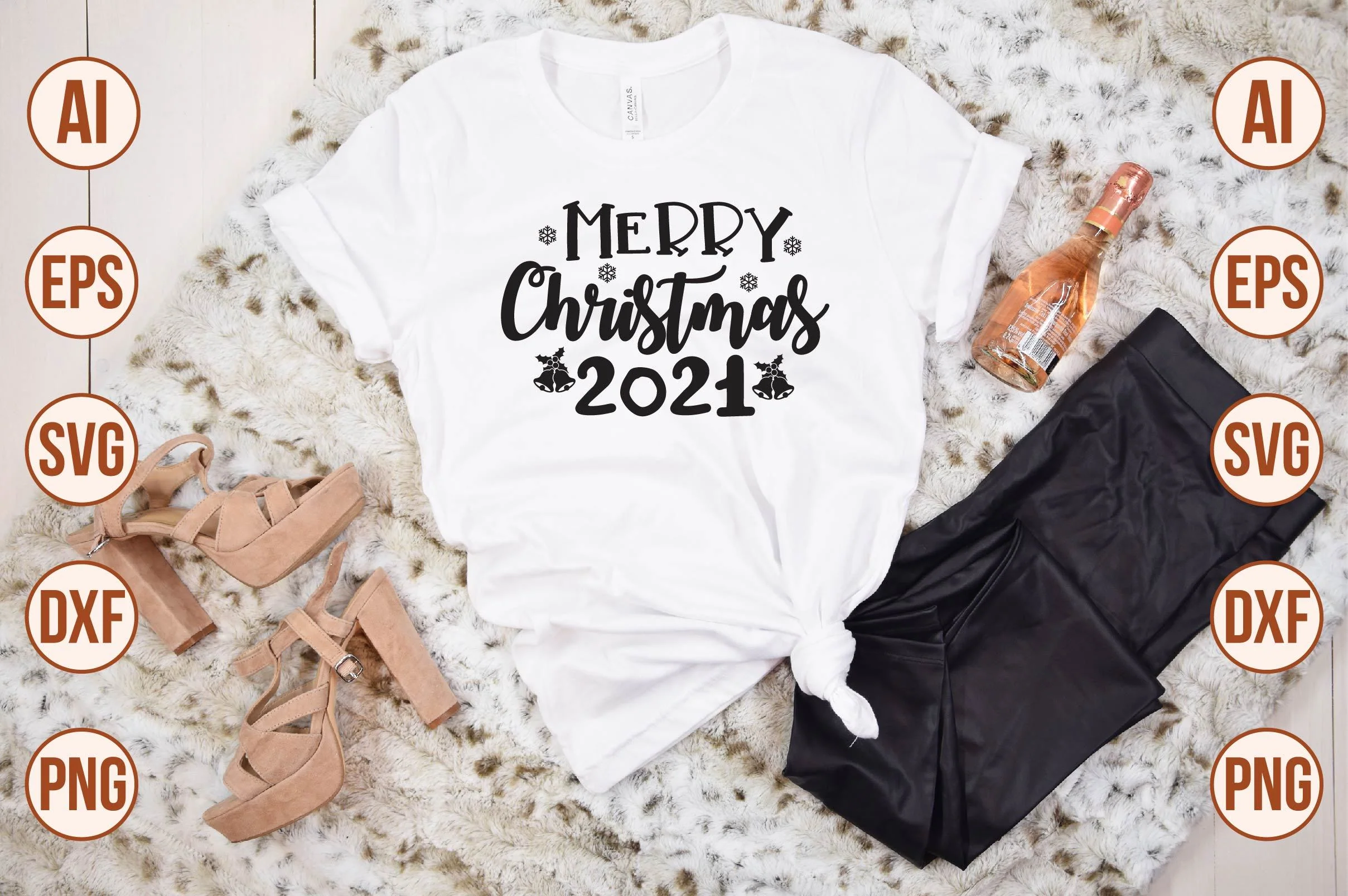Merry Christmas 2021 svg