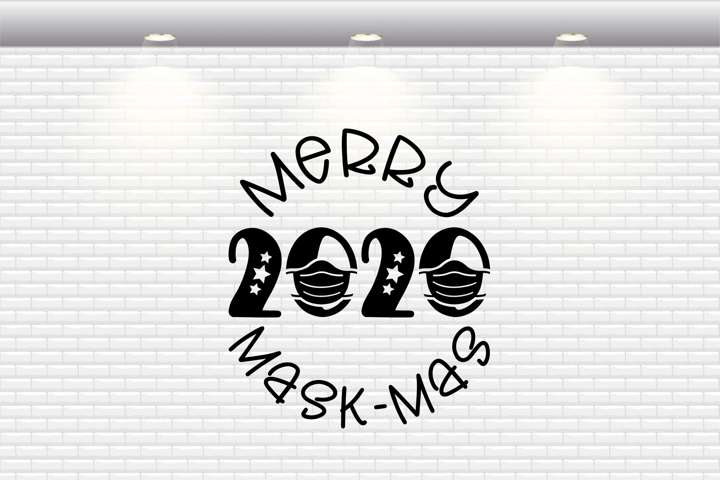 Merry MaskMas 2020 - SVG, PNG, DXF, EPS - Image 2