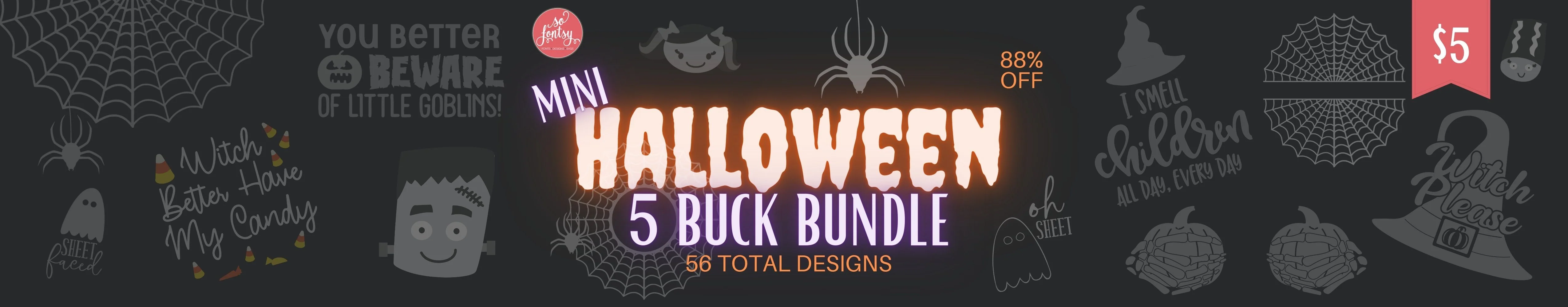 Mini Halloween SVG Bundle - Image 2
