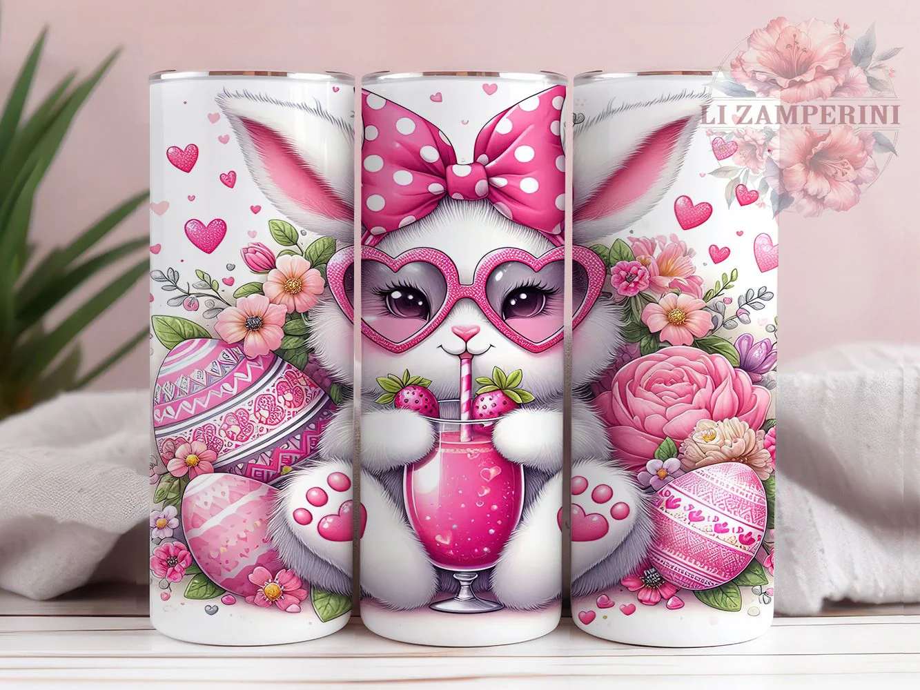 Minimalist Black White Bunny Tumbler, Cute Easter Bunny Tumbler, Whimsical Bunny Wrap, Minimalist Bunny Wrap, Artistic Bunny Wrap, Sublimation Design, Trendy Gift Idea
