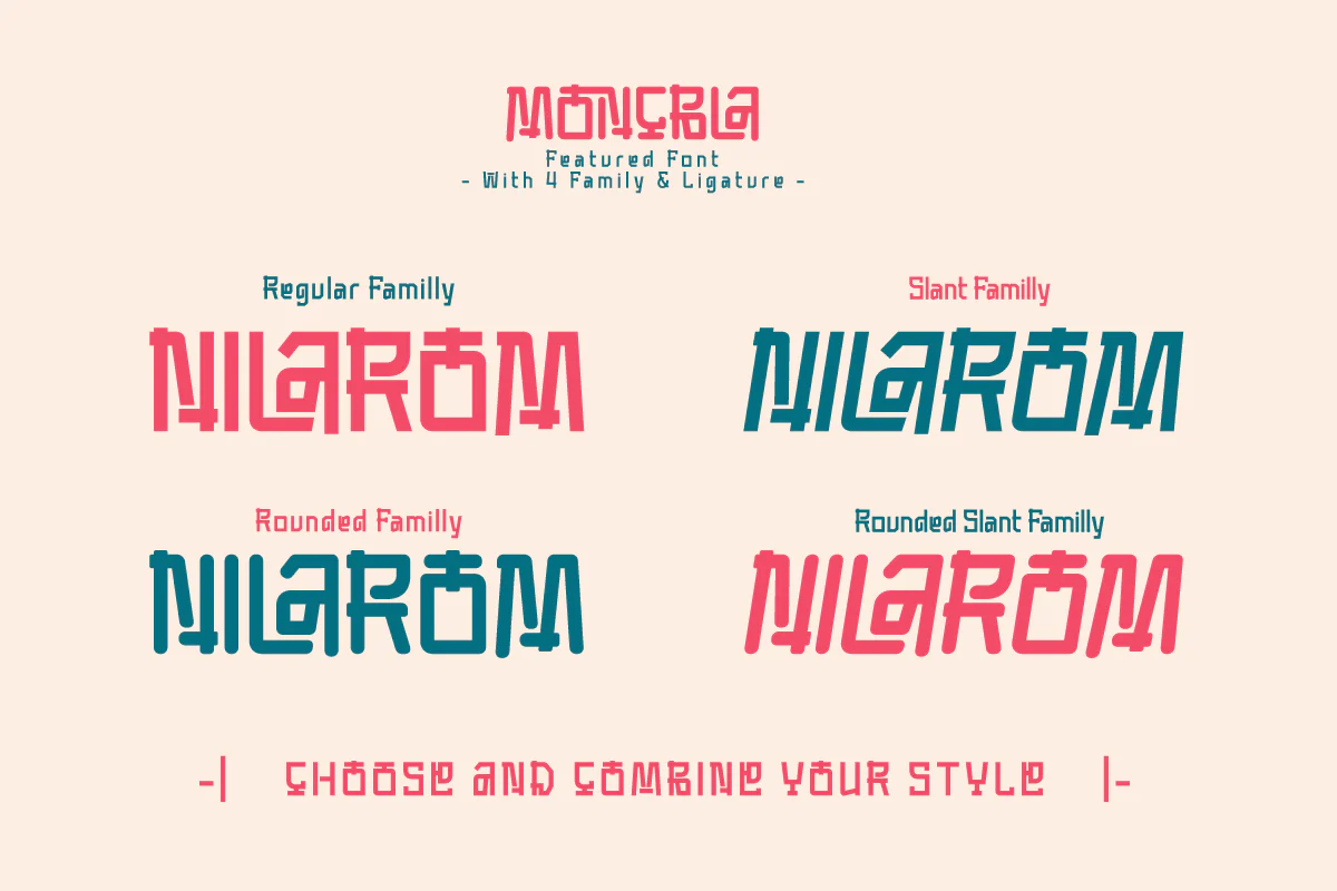 Moncbla - Korean Style Font - Image 2