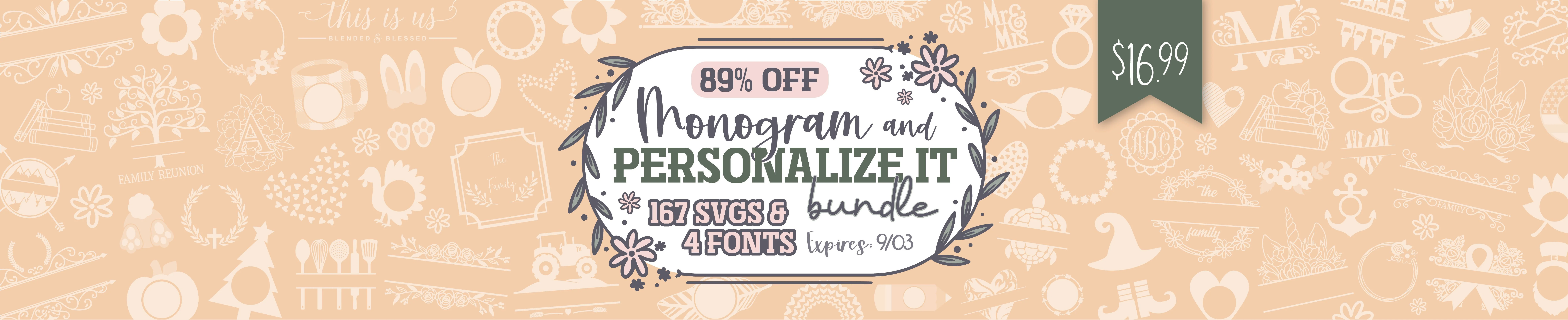 Monogram and Personalize It Bundle - Image 2