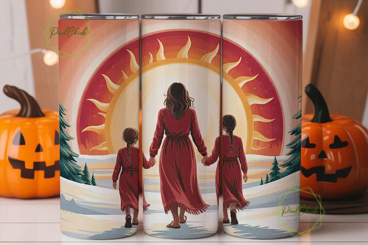 Mother & Daughters Tumbler Wrap - Image 2