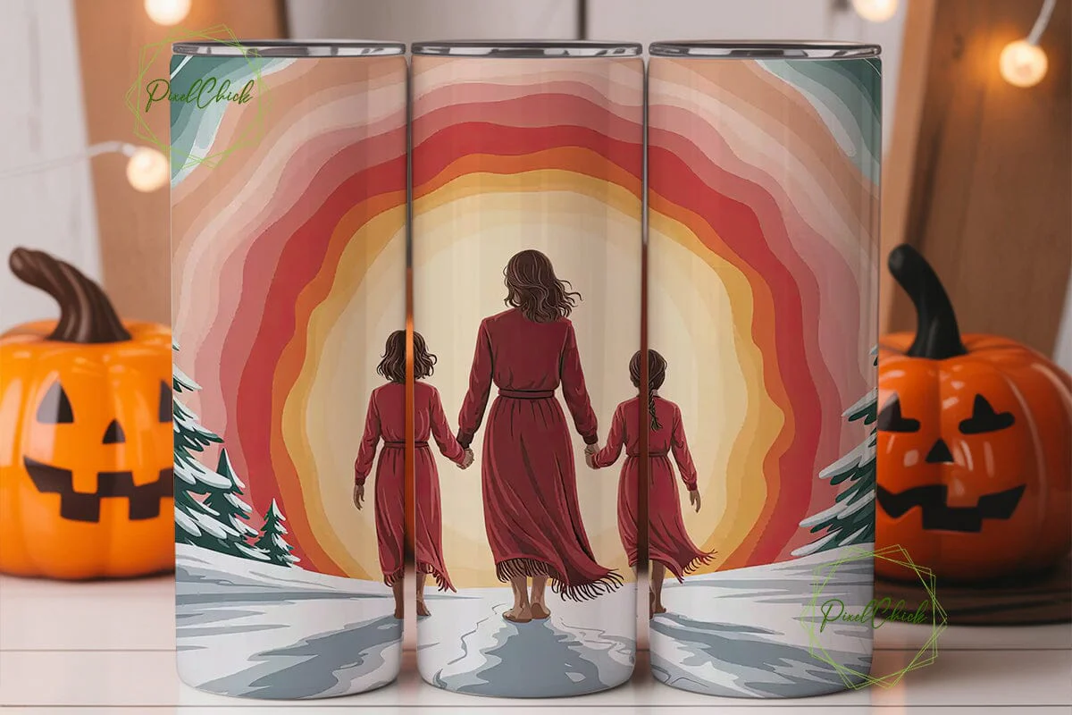 Mother & Daughters Tumbler Wrap - Image 2