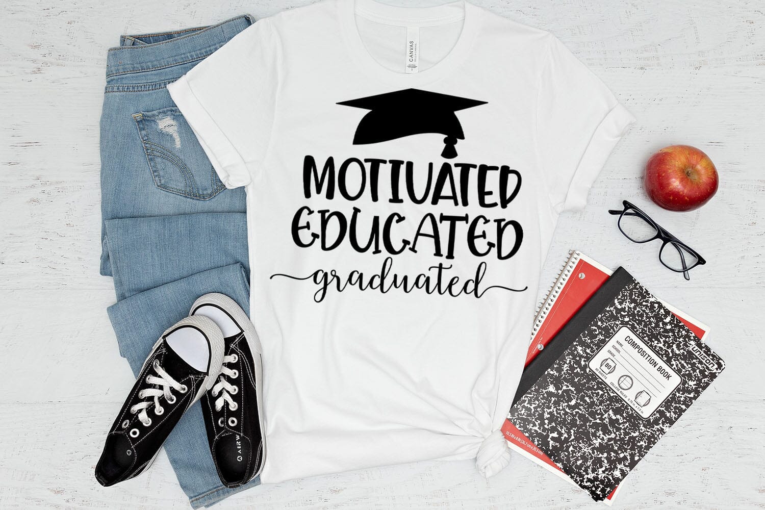 Motivated Educated I Class of 2023 SVG I Graduation 2023 SVG - Image 3