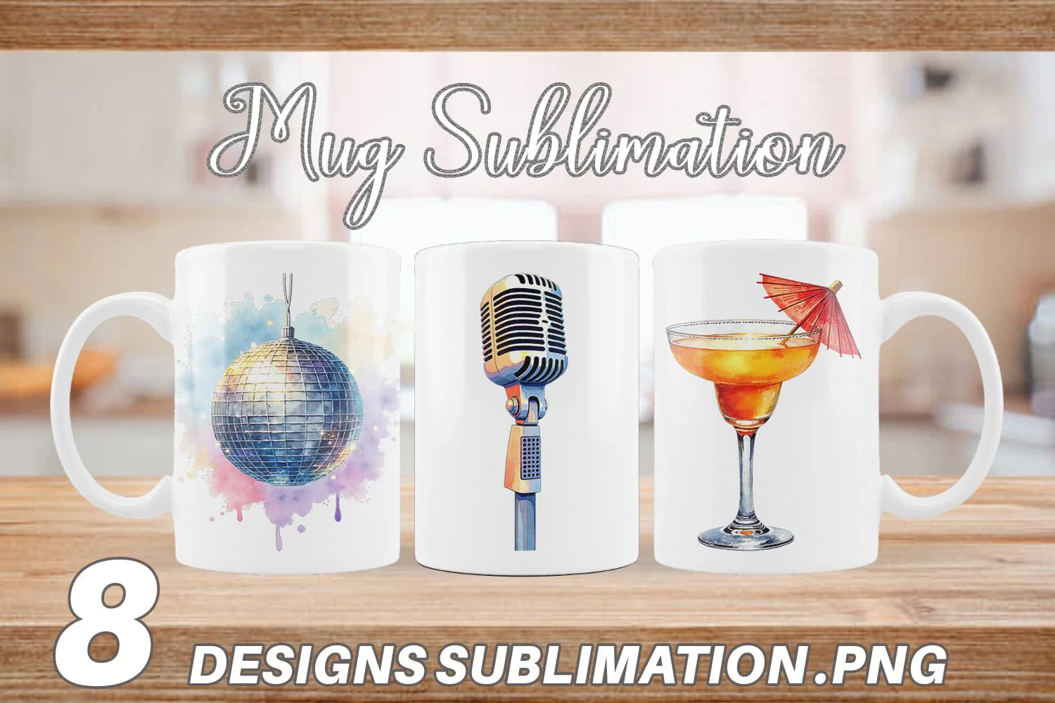 Mug Wrap Disco Diva Mom