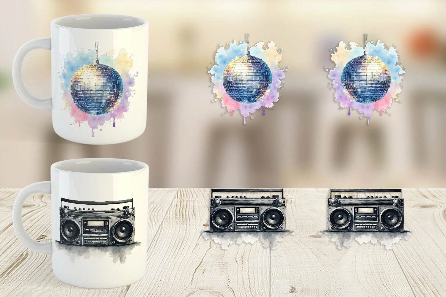 Mug Wrap Disco Diva Mom - Image 5