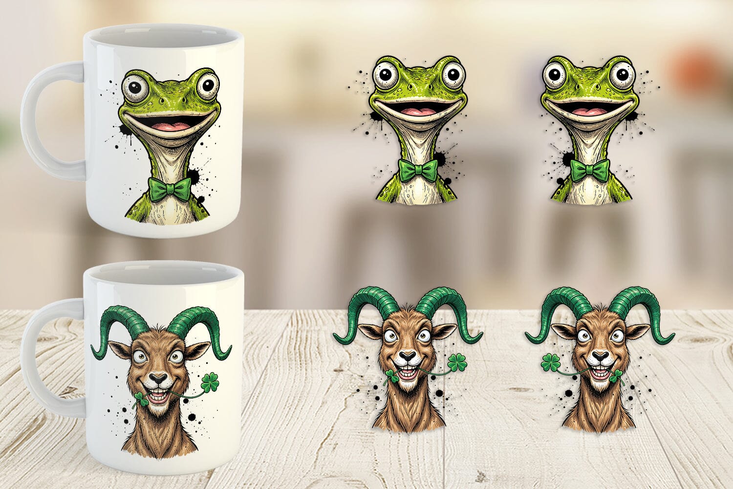 Mug Wrap St Paddys Animal Charms - Image 4