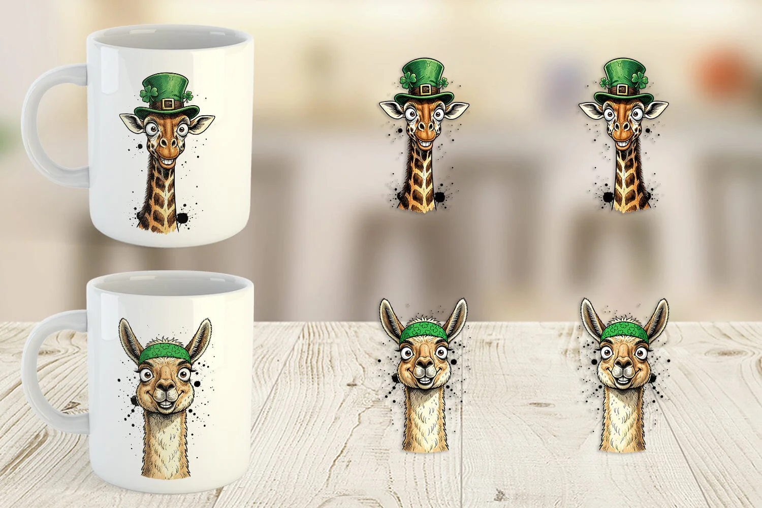 Mug Wrap St Paddys Animal Charms - Image 5