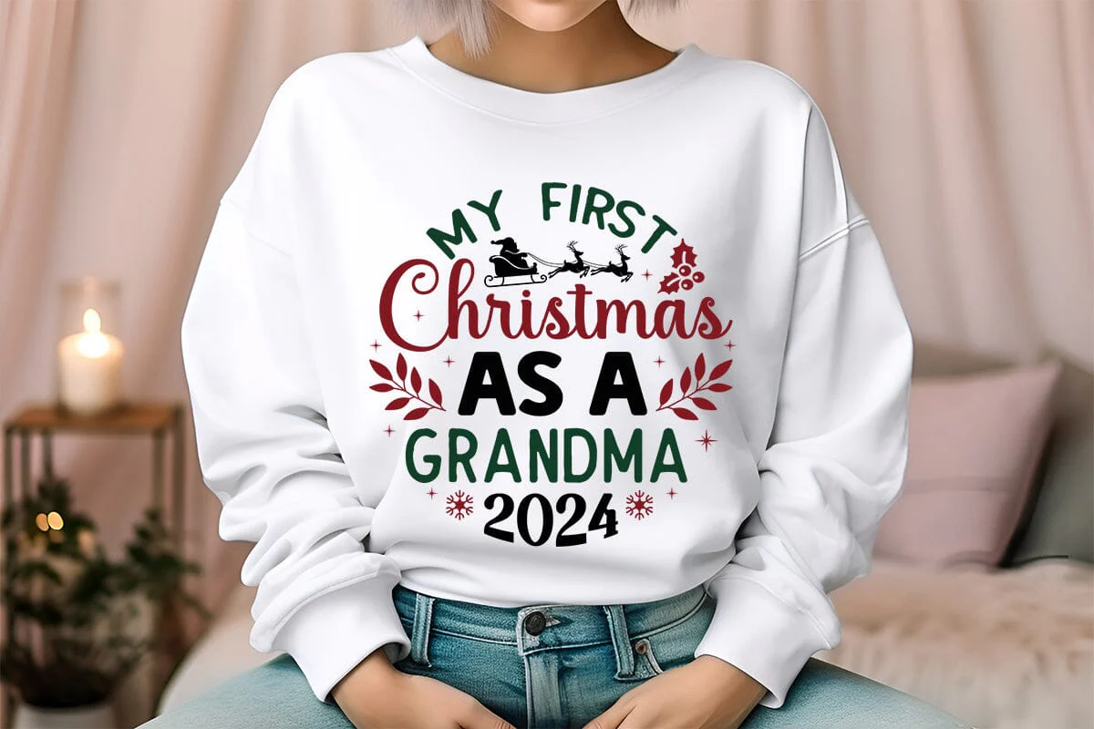 My First Christmas As A Grandma 2024 - Image 5