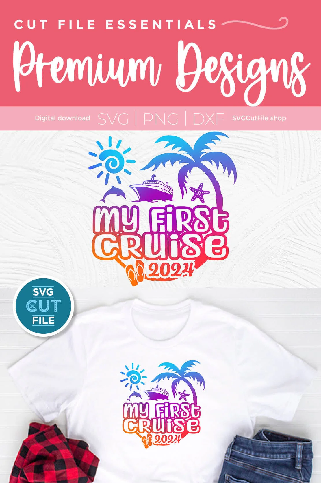 My First Cruise SVG, Baby Cruise vacation, 2024 svg - Image 3