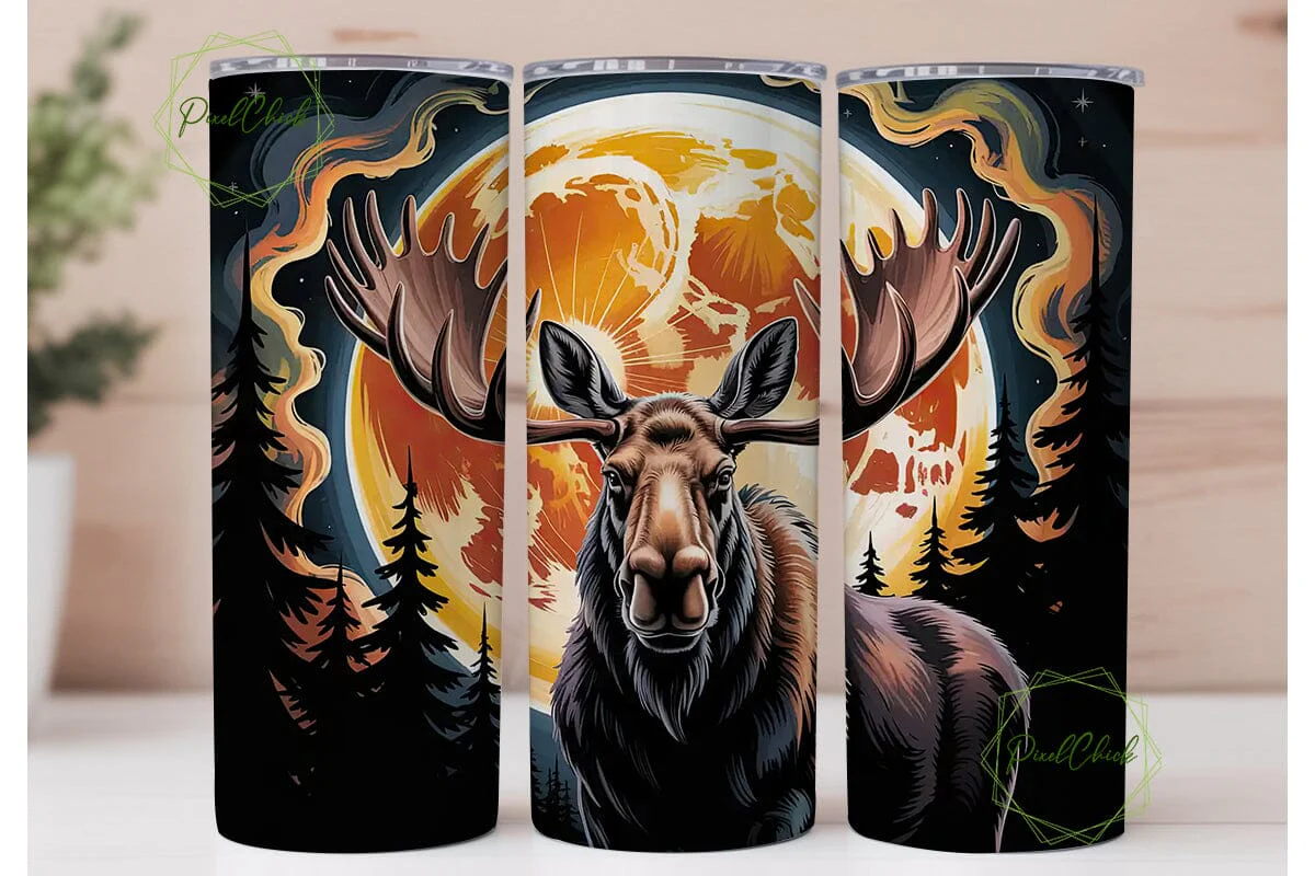 Mystical Moose 20oz Tumbler Wrap