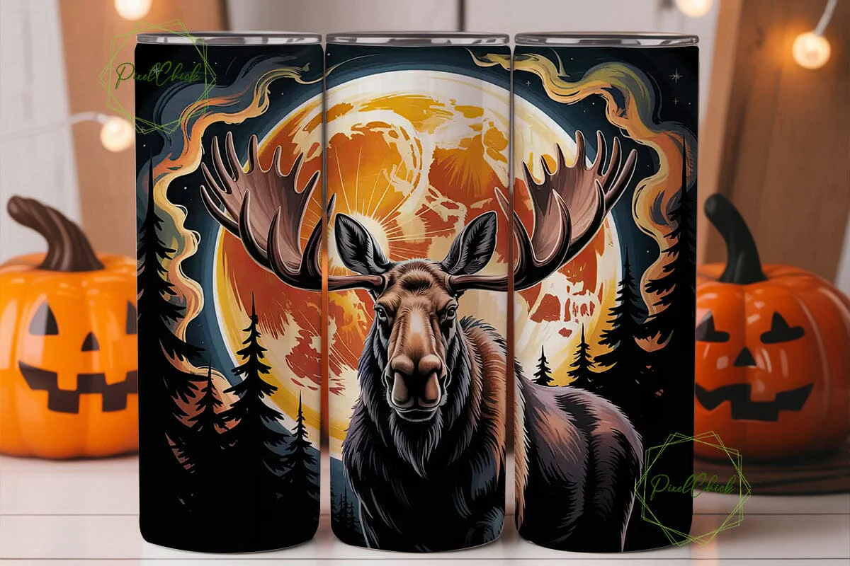 Mystical Moose 20oz Tumbler Wrap - Image 2