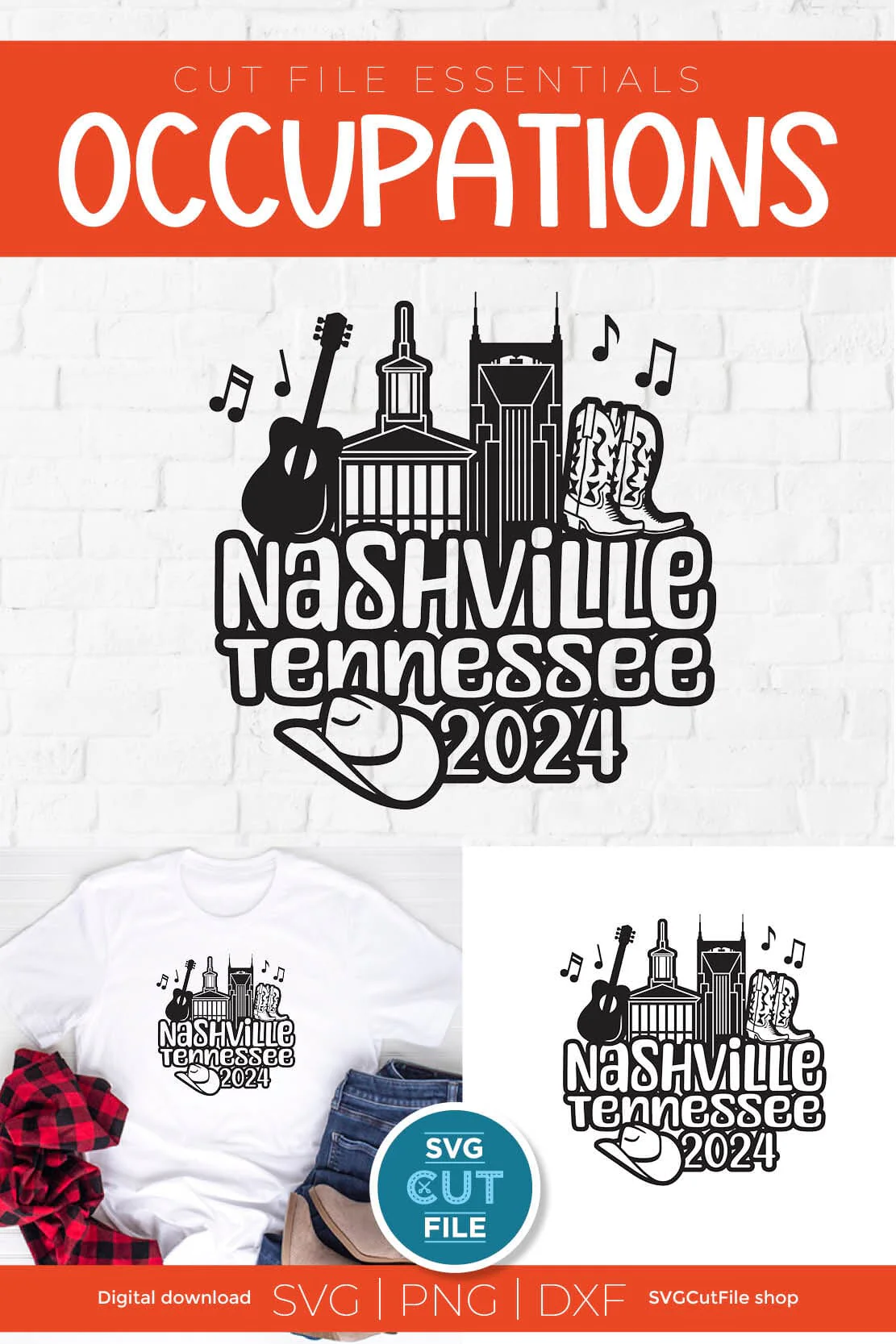 Nashville Tennessee svg, 2024 Family TN Trip SVG-Girls vacation with Friends - Image 2