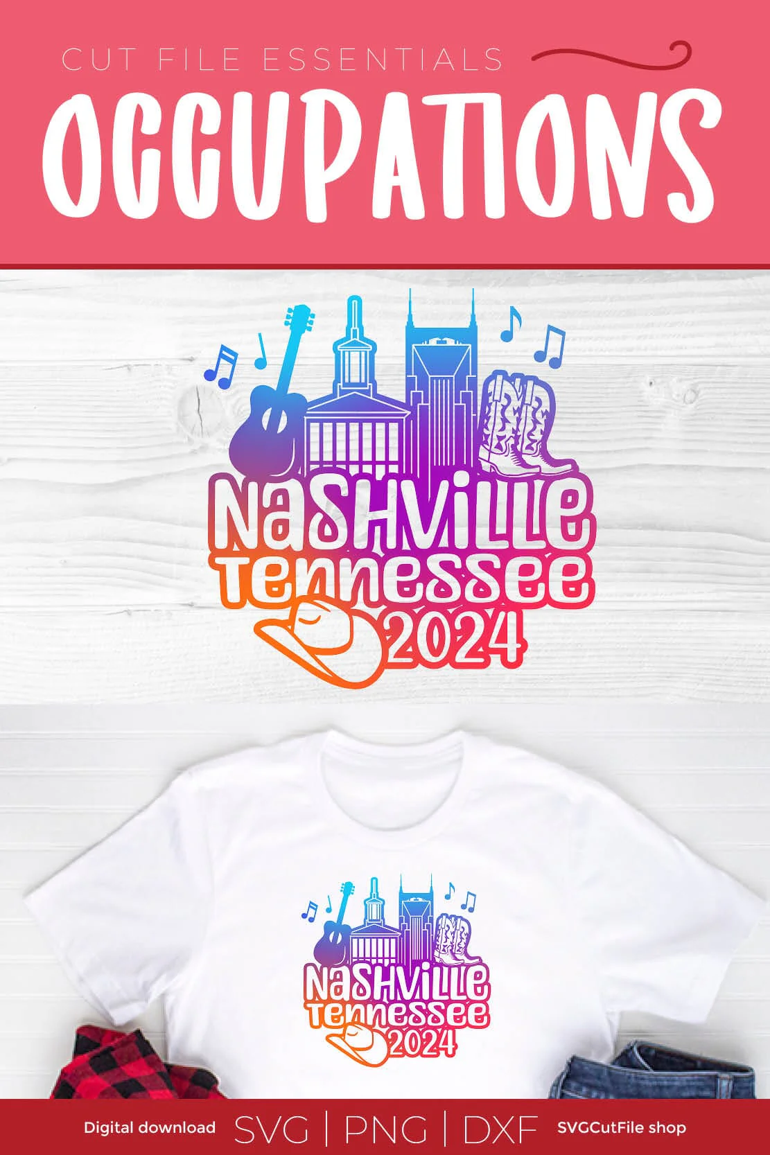 Nashville Tennessee svg, 2024 Family TN Trip SVG-Girls vacation with Friends - Image 5