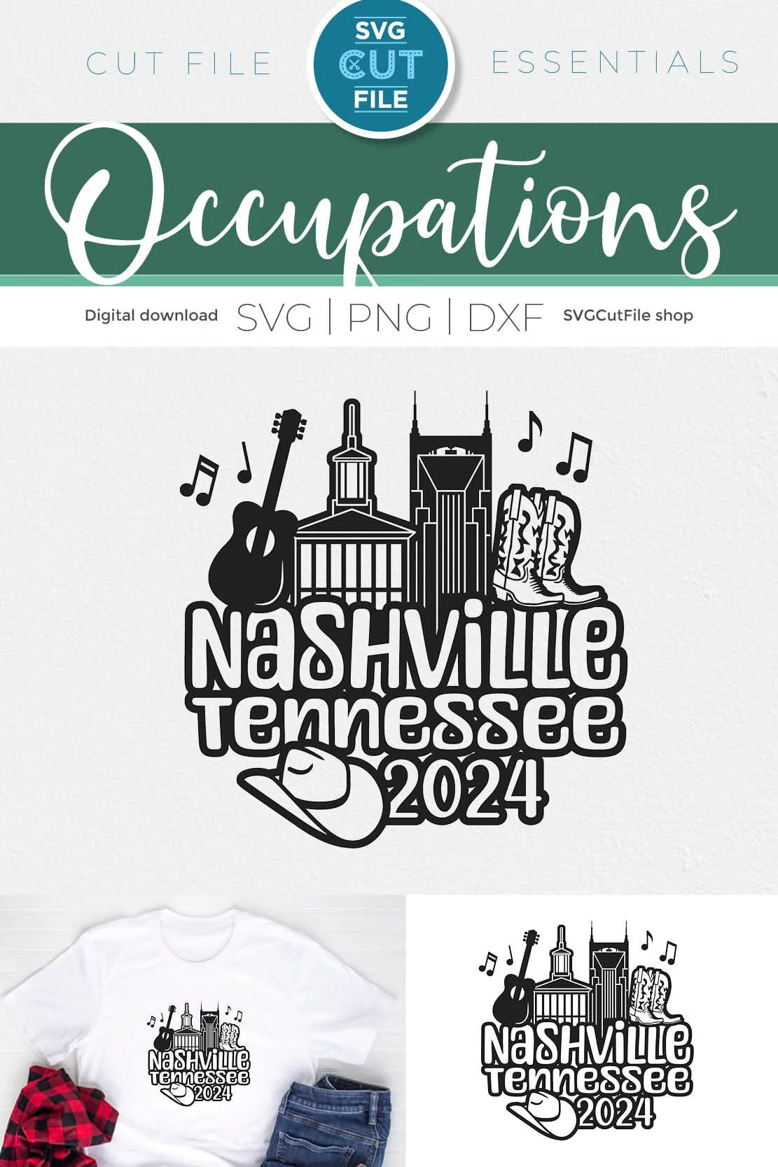 Nashville Tennessee svg, 2024 Family TN Trip SVG-Girls vacation with Friends - Image 4