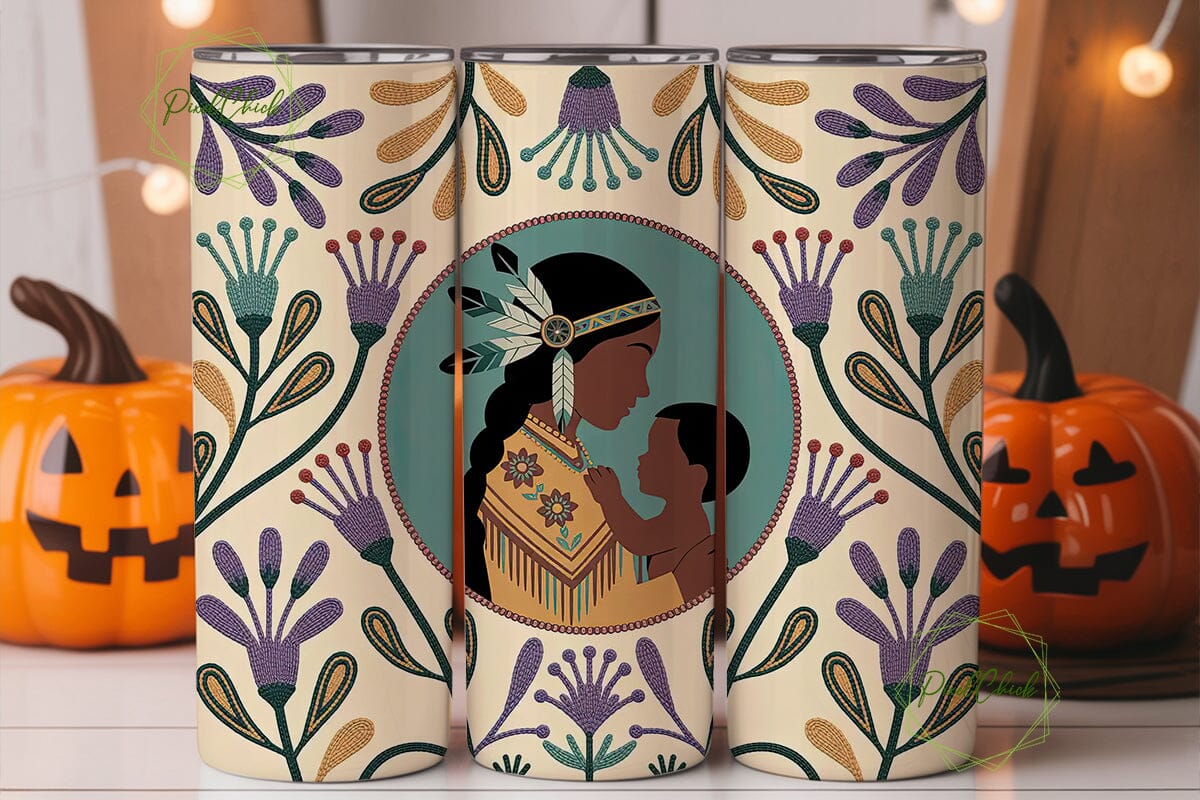Native American Mother Tumbler Wrap - Image 2