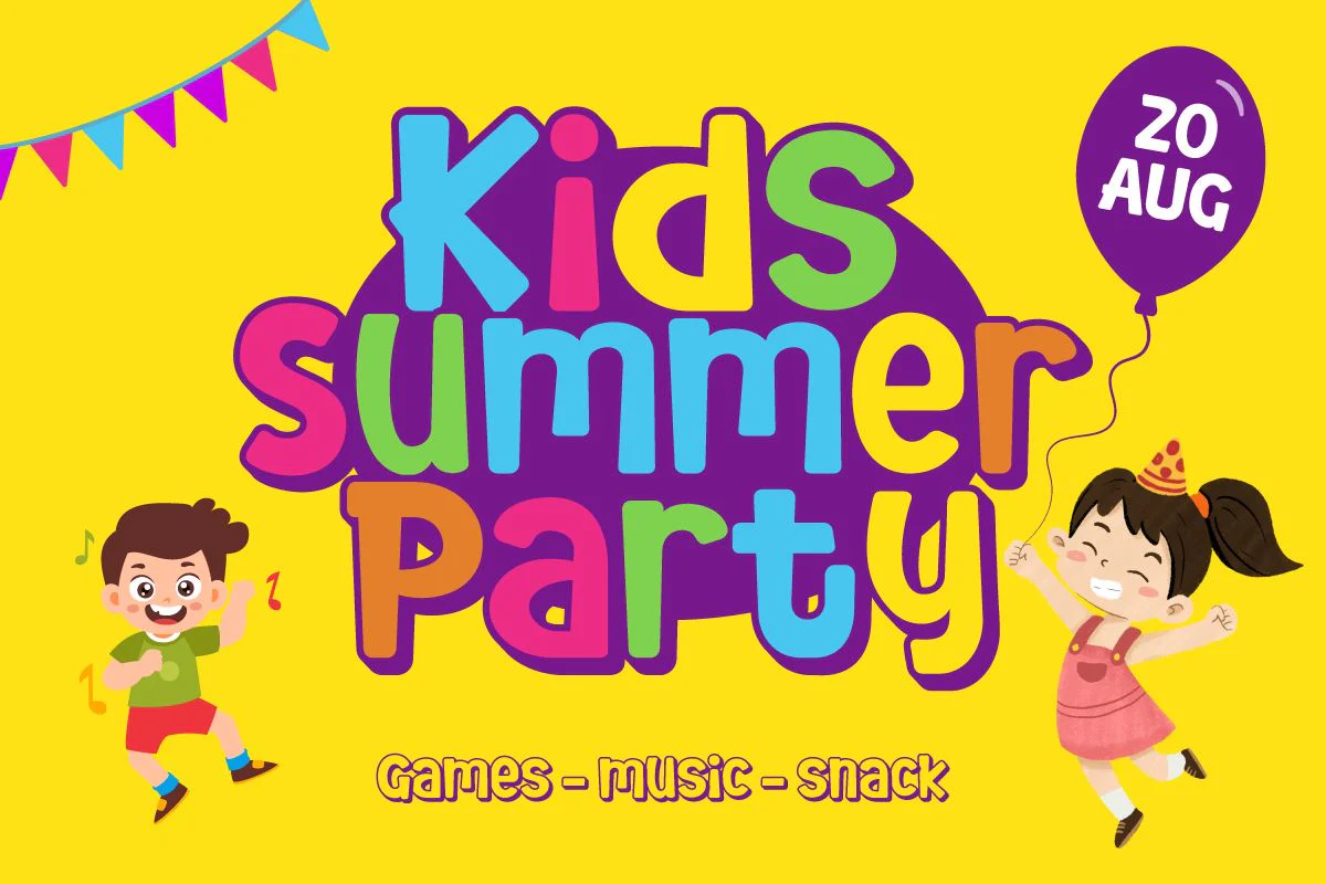 Nerillkid - Playful Display Font - Image 8