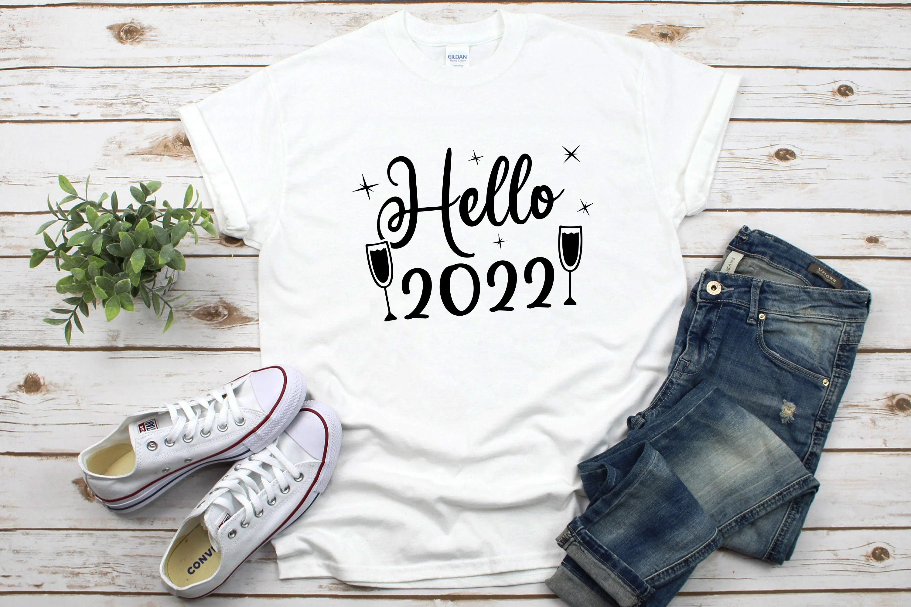 New Year 2022 SVG Bundle - 25 Designs, New Year Quotes SVG, New Year Sayings SVG, New Year Cut Files - Image 6