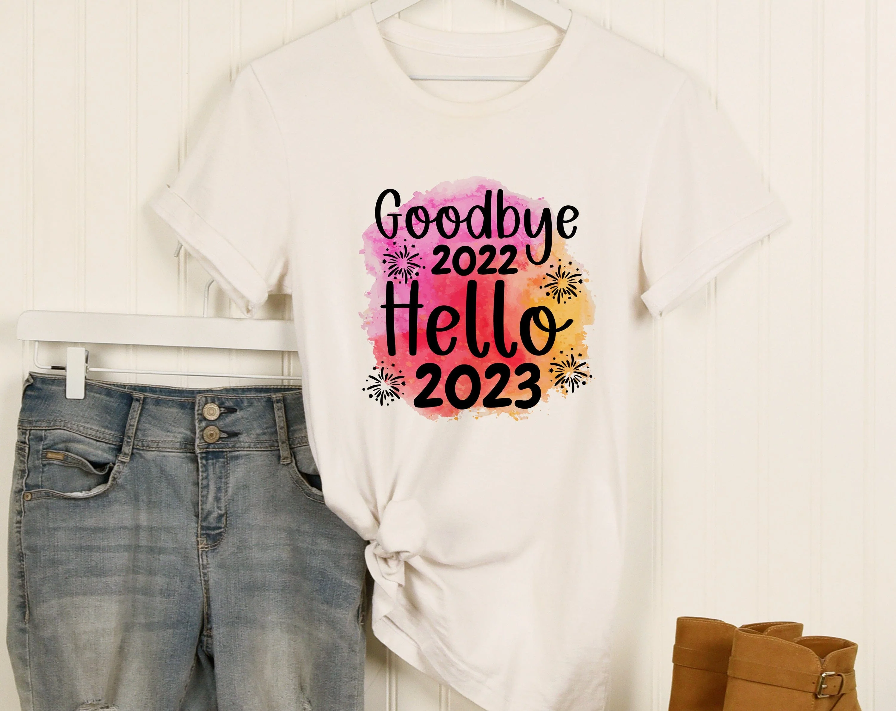 New Year 2023 Sublimation Designs, 20 PNG Files, New Year 2023 PNG, Happy New Year PNG, New Year Same Hot Mess PNG - Image 8