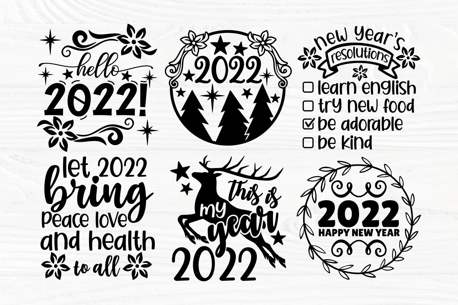 New Year SVG Bundle, 2022 Svg, New Years Eve Shirt - Image 4