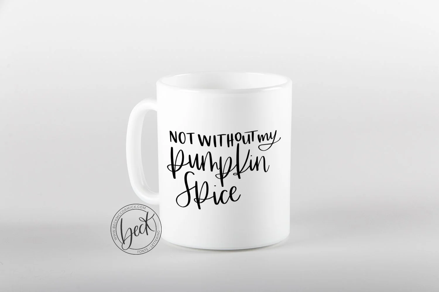 Not Without My Pumpkin Spice SVG - Image 2