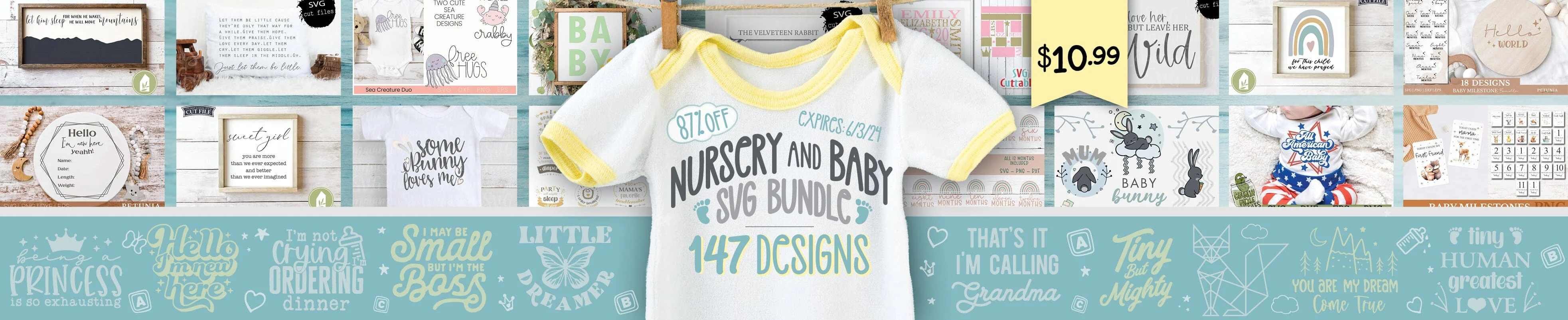 Nursery and Baby SVG Bundle - Image 2