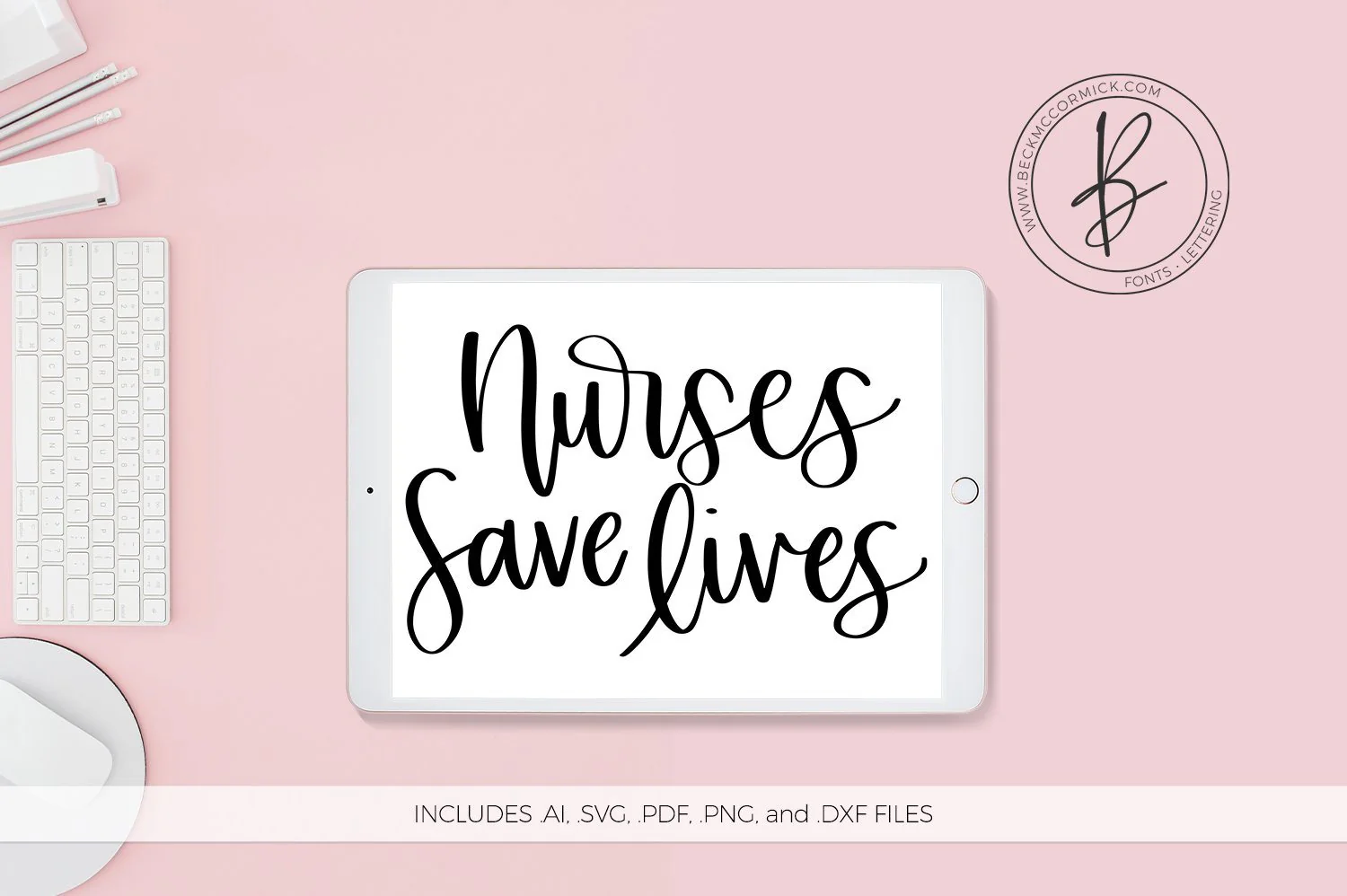 Nurses Save Lives SVG