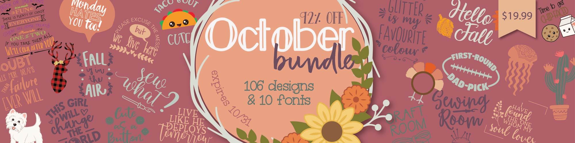 So Fontsy October 2018 Bundle - Image 2