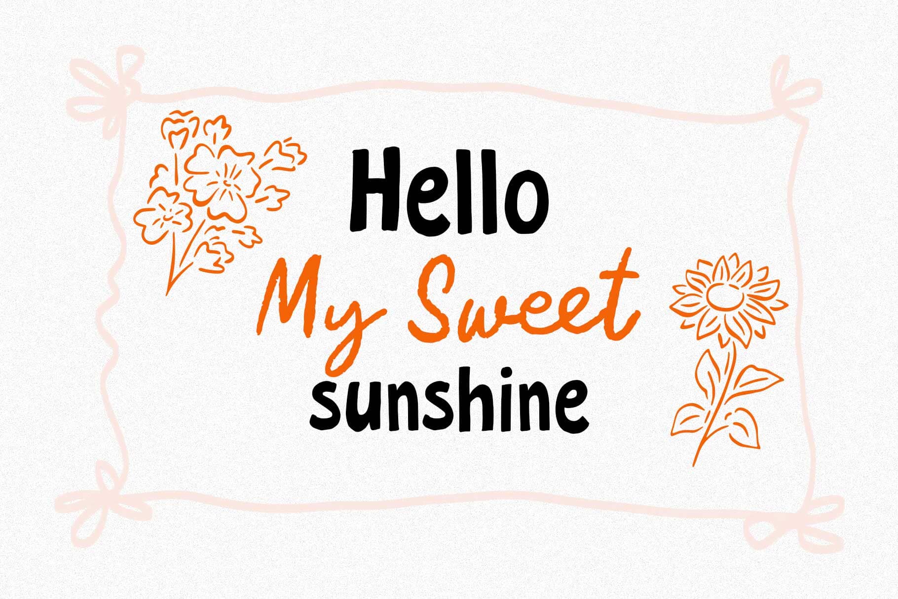 Olivia Jenisen – Hand Drawn Font Duo - Image 4